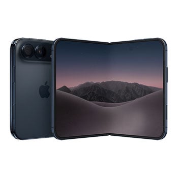 Apple iPhone Duo Night Sky A20 Pro 2TB 7.6" OLED 5G Wi-Fi 7 Folding Smart Phone