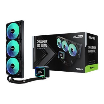 ASRock Challenger 360 Digital Black All in One Liquid CPU Cooler
