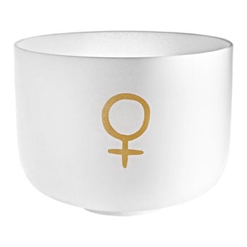Meinl 12" Planetary Tuned Crystal Singing Bowl, Venus 221.23 Hz