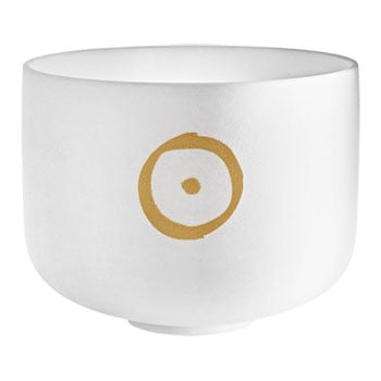 Meinl 12" Planetary Tuned Crystal Singing Bowl, Sun 126.22 Hz