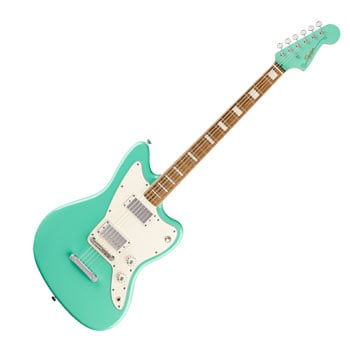 Squier - Paranormal Baritone Jazzmaster HH, Laurel Fingerboard, Parchment Pickguard, Sea Foam Green