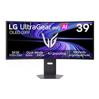 Refurbished LG UltraGear evo GX9 39GX950B-B 39" 5K 165Hz / 1080p 330Hz Dual Mode Tandem OLED Monitor