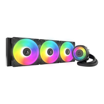 Refurbished Arctic Liquid Freezer III Pro 420 A-RGB Black All In One Liquid CPU Cooler