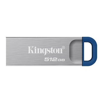 Kingston DataTraveler Kyson Silver 512GB USB 3.2 Gen 1 Flash Drive