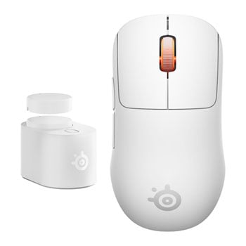 SteelSeries Sensei Pro Mini White Optical Wireless Gaming Mouse