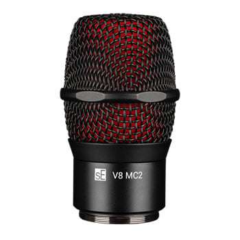 sE Electronics V8 MC2 Dynamic Microphone Capsule, Black