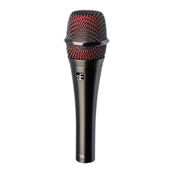 sE Electronics V8 Premium Dynamic Vocal Microphone, Graphite Gray