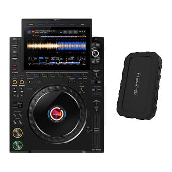 Alpha Theta CDJ-3000X + 1TB Glyph Atom EX20 SSD