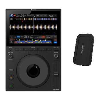 AlphaTheta CDJ-1500X + 1TB Glyph Atom EX20 SSD