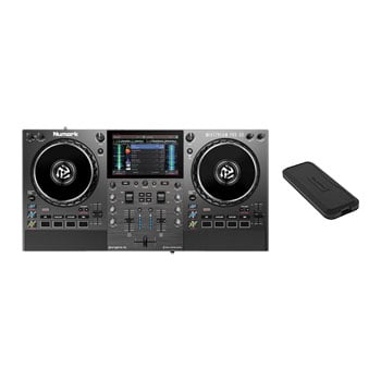 Numark Mixstream Pro Go + 1TB Glyph Atom EV External SSD