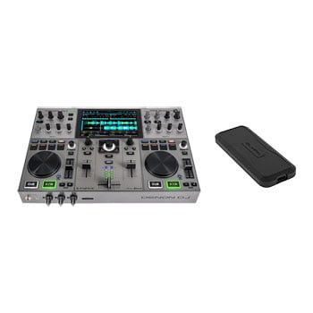Denon DJ PRIME GO+ + 1TB Glyph Atom EV External SSD