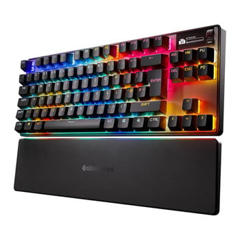 Steelseries Apex Pro TKL Wireless Gen 3 Black UK Tenkeyless OmniPoint 3.0 Switch RGB Gaming Keyboard