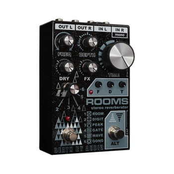 Death By Audio Rooms Reverb Effects Pedal