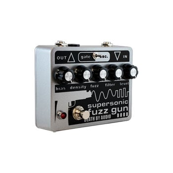 Death By Audio Supersonic Fuzz Gun Effects Pedal