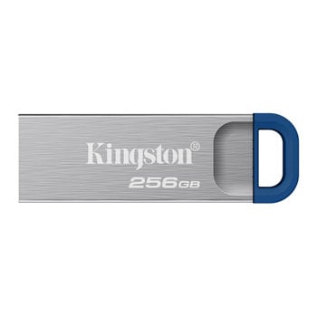 Kingston DataTraveler Kyson Silver 256GB USB 3.2 Gen 1 Flash Drive