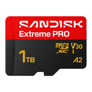 SanDisk Extreme PRO 1TB A2 V30 microSDXC UHS-I SD Card