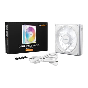 be quiet! Light Wings Pro IO 120mm White ARGB PWM Single Fan Expansion Pack
