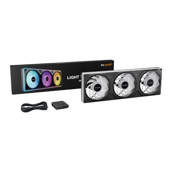 be quiet! Light Wings Pro IO 360mm Reverse Black ARGB PWM Single-Frame Fan w/ Controller