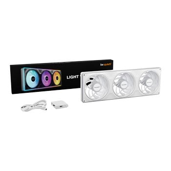 be quiet! Light Wings Pro IO 360mm Reverse White ARGB PWM Single-Frame Fan w/ Controller