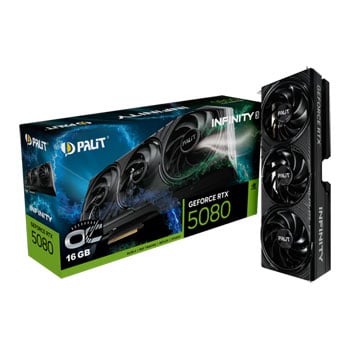 PALIT NVIDIA GeForce RTX 5080 16GB INFINITY 3 OC Blackwell Graphics Card