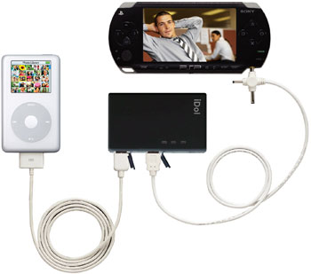 iDOL Portable Power Provider Black for iPod, PSP, NDS, PDA, MP3, Dig' Cameras Mobile Phones BEST! : image 1
