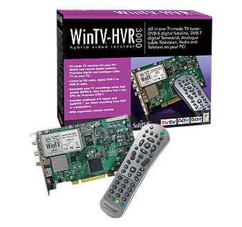 Hauppauge WinTV-HVR3000 PCI Analog+DVBT+DVB-S Satellite (1138)