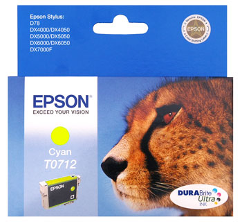 Epson Printer Yellow Ink Cartridge : image 1