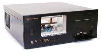 Silverstone Crown HTPC Case - Black : image 1