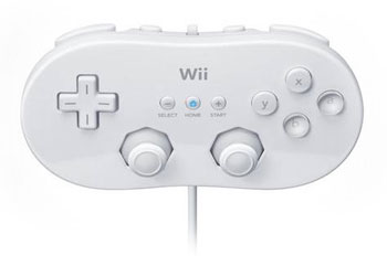 Nintendo Offical Wii Classic Controller White