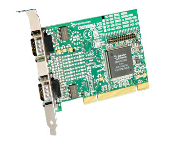 Brainboxes Universal PCI 2 Port RS232 & 1 LPT Port Header (UC-257) : image 1