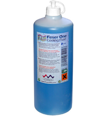 1L Feser One Fluid - UV Blue for water cooling systems (Non Conductive < 10 ìS) : image 1