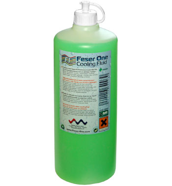1L Feser One Fluid - UV Green for water cooling systems (Non Conductive < 10 ìS) : image 1