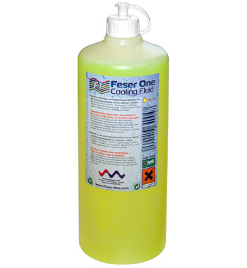 1l Feser One Fluid - UV Yellow for water cooling systems (Non Conductive < 10 ìS) : image 1