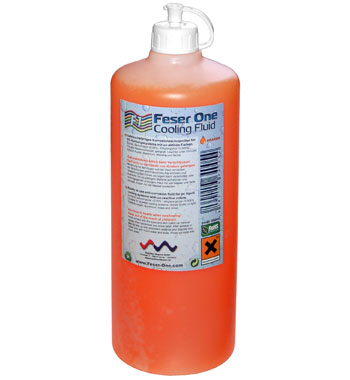 1l Feser One Fluid - UV Orange for water cooling systems (Non Conductive < 10 ìS)