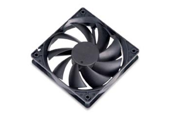 Akasa Black 120mm case fan with built-in Auto Thermal Sensor : image 1