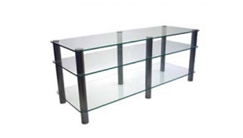 Veho VGS-001 Black LCD/Plasma/Hi-Fi Stand for up to 52" - Hi End : image 1