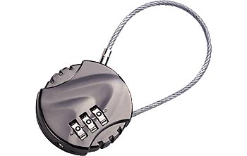 2x Targus PA440E Defcon TL 3 Digit Travel Combination Lock Ideal for ANY Luggage Twin Pack : image 1