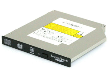 Optiarc AD-7543A-0 8x DVD±R, 4x DVD±DL, DVD+RW x8, -R x6, x5 RAM, Labelflash IDE black for Notebooks : image 1