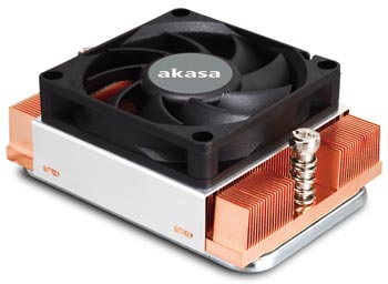 Akasa AK-391 2U copper cooler 35mm for AMD Athlon 64, Socket 754, 939, 940 low profile chassis : image 1