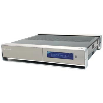 Silverstone ML02B Desktop Case - Black + Silver : image 1