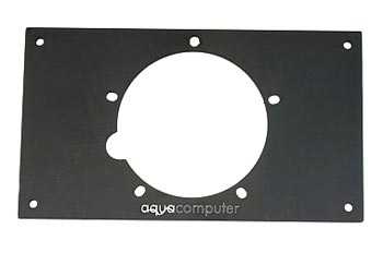 Aqua-Computer Frontplate for aquabay AT aluminum black (93097)