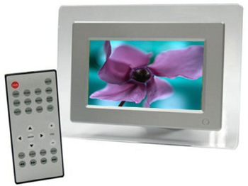 7" ATMT 7TFTDPFRC V2 Widescreen Photo Frame with SD/MMC MP3/MP4/DiVX : image 1