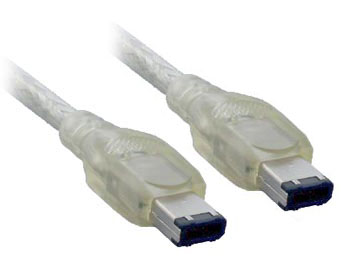 Xclio Firewire A (400) 6 pin to 6 pin Cable