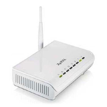 Wireless Cable Router with Built-in PowerLine HomePlug ZyXEL NBG318S