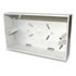 Thumbnail 1 : Scan double Gang White Plastic Flush Back Box Unit For RJ45 Face Plates UT-732 For Use With LN 27412