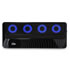 Thumbnail 2 : Xclio ONE Compact Notebook Cooler Silver 4x40mm Quiet Blue LED Fans Adjustable Upto 16" Laptops