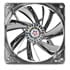 Thumbnail 1 : 120mm Enermax Apollish Silver Case Fan (121.93 m³/h)-Twister Bearing-Glossy Coating-Thermal Control