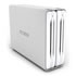 Thumbnail 1 : ICY DOCK MB662US-2S dual bay 3.5" SATA I & II to eSATA / USB 2.0 Screwless external RAID hard drive