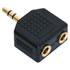 Thumbnail 1 : Audio Splitter - 2x 3.5mm TRS Jack (Female) to 3.5mm TRS Jack (Male)