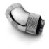 Thumbnail 1 : Bitspower G1/4 Black Sparkle Dual Rotary 45 Degree G1 1/4" Adapter